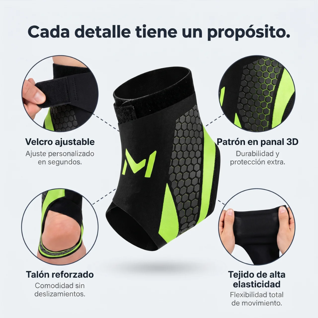 AnklePro - Tobillera de Estabilidad y Protección